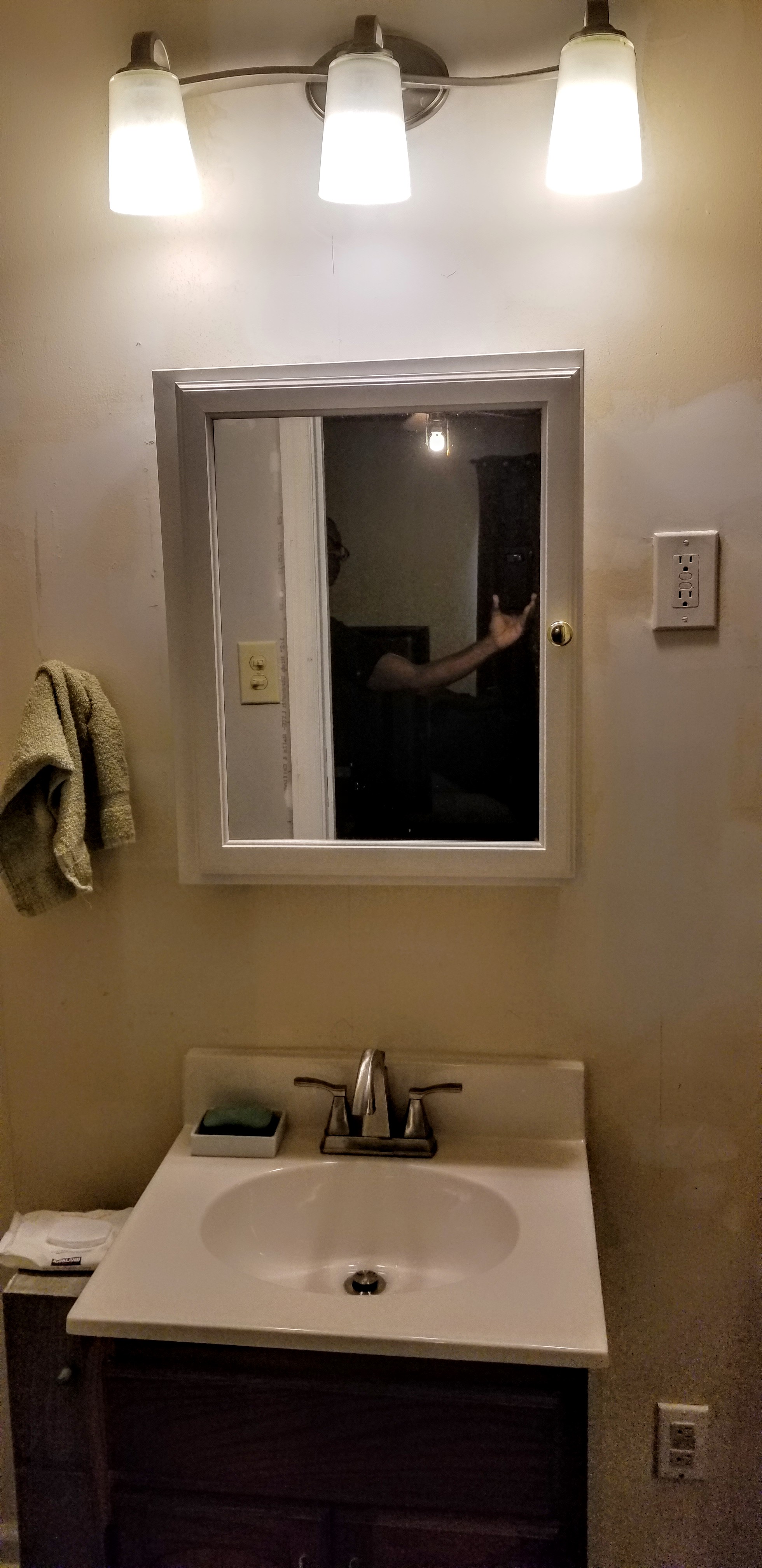 Almost finshed bathroom addition